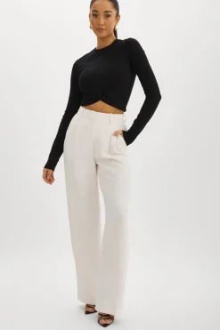 Online LAMARQUE KSENIA | Twist Top Black