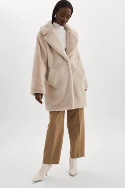 Cheap LAMARQUE LINNEA | Faux Fur C Oat