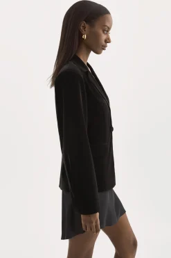 Best Sale LAMARQUE LOTTIE | Faux Leather Blazer Black