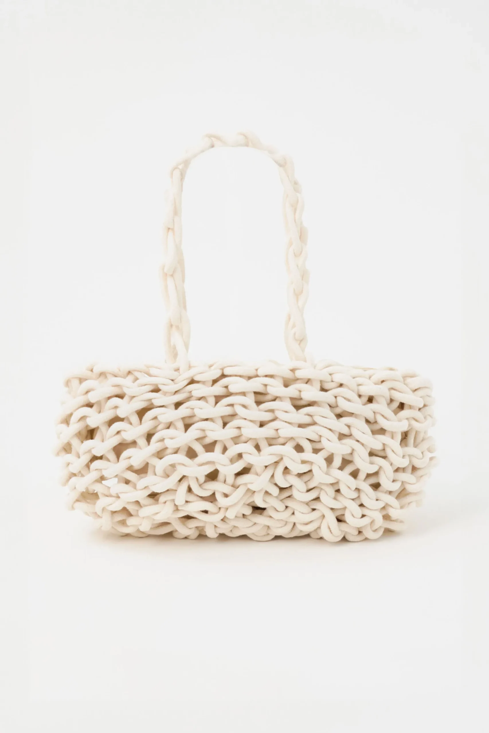 Discount LAMARQUE MALENA | Braided Shoulder Bag Bone
