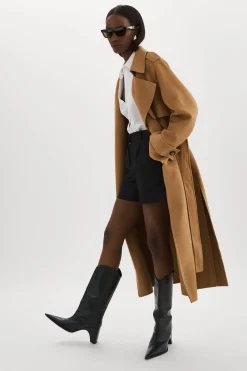 Store LAMARQUE MARGARET | Wool Trench Coat Camel