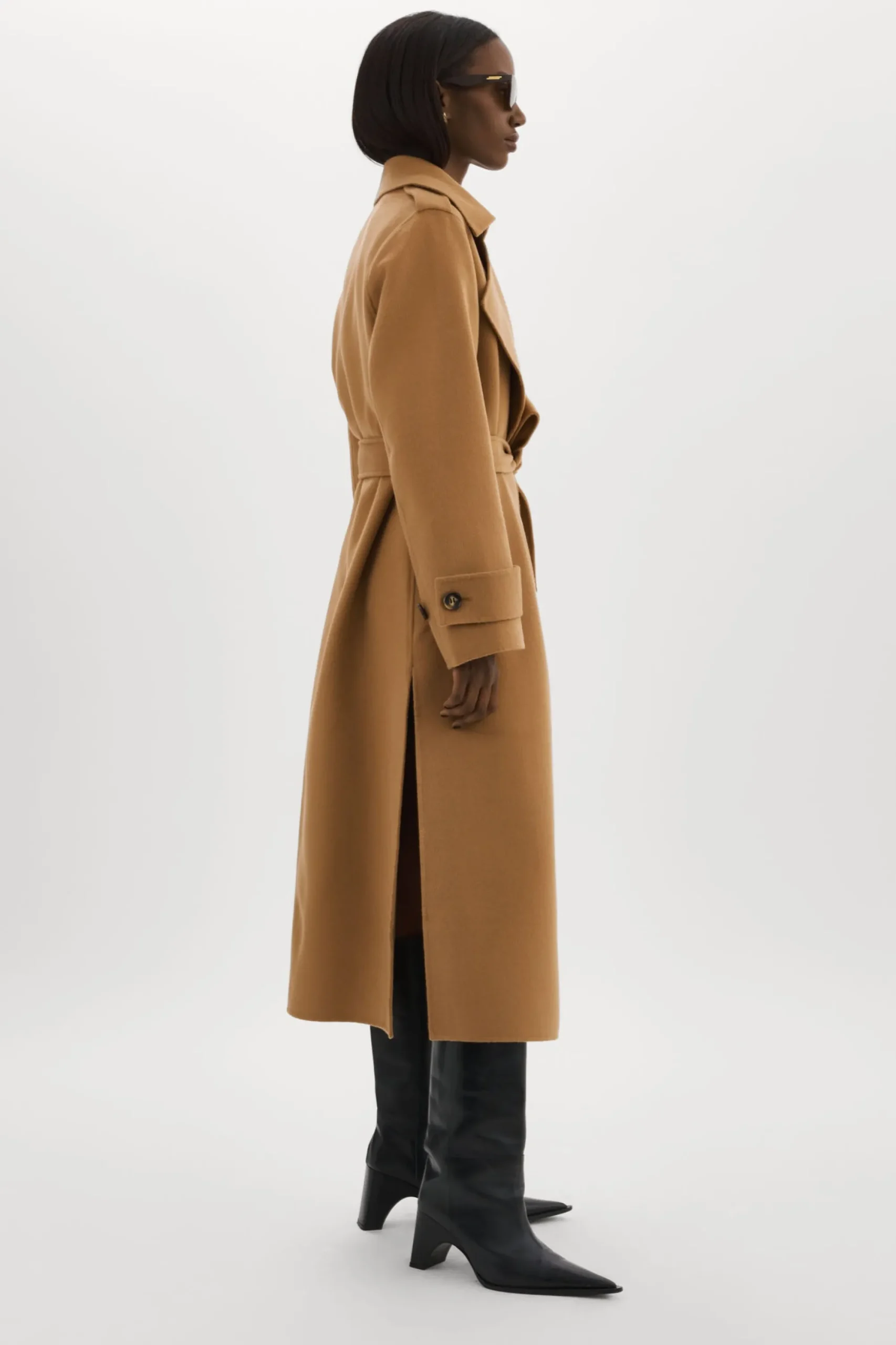 Store LAMARQUE MARGARET | Wool Trench Coat Camel