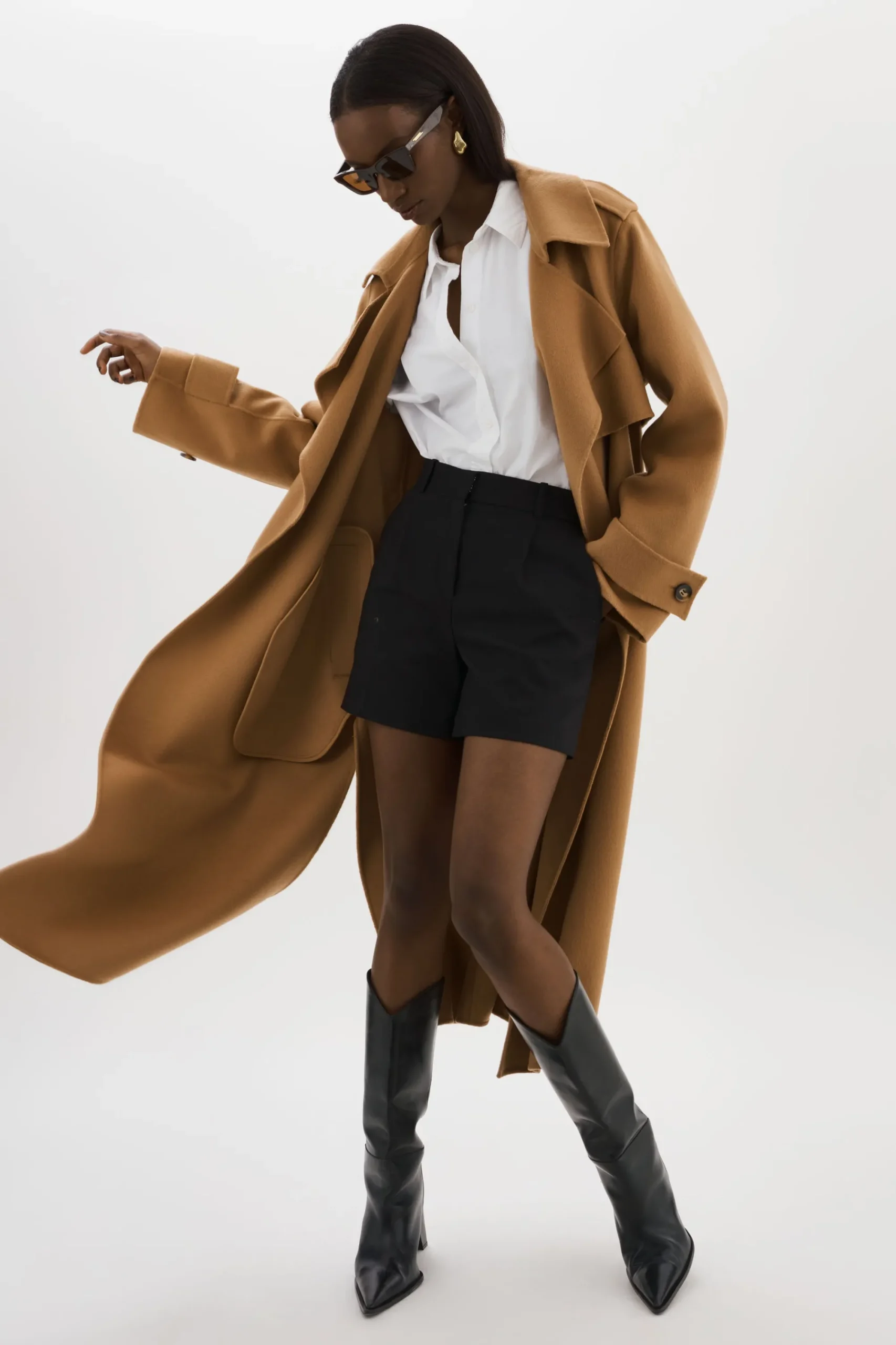 Store LAMARQUE MARGARET | Wool Trench Coat Camel