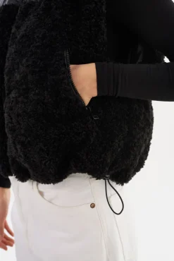 Store LAMARQUE MELICIA | Reversible Puffer Vest Black / Black
