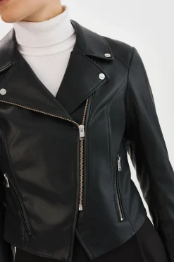 Fashion LAMARQUE MONICA | Faux Leather Jacket Black