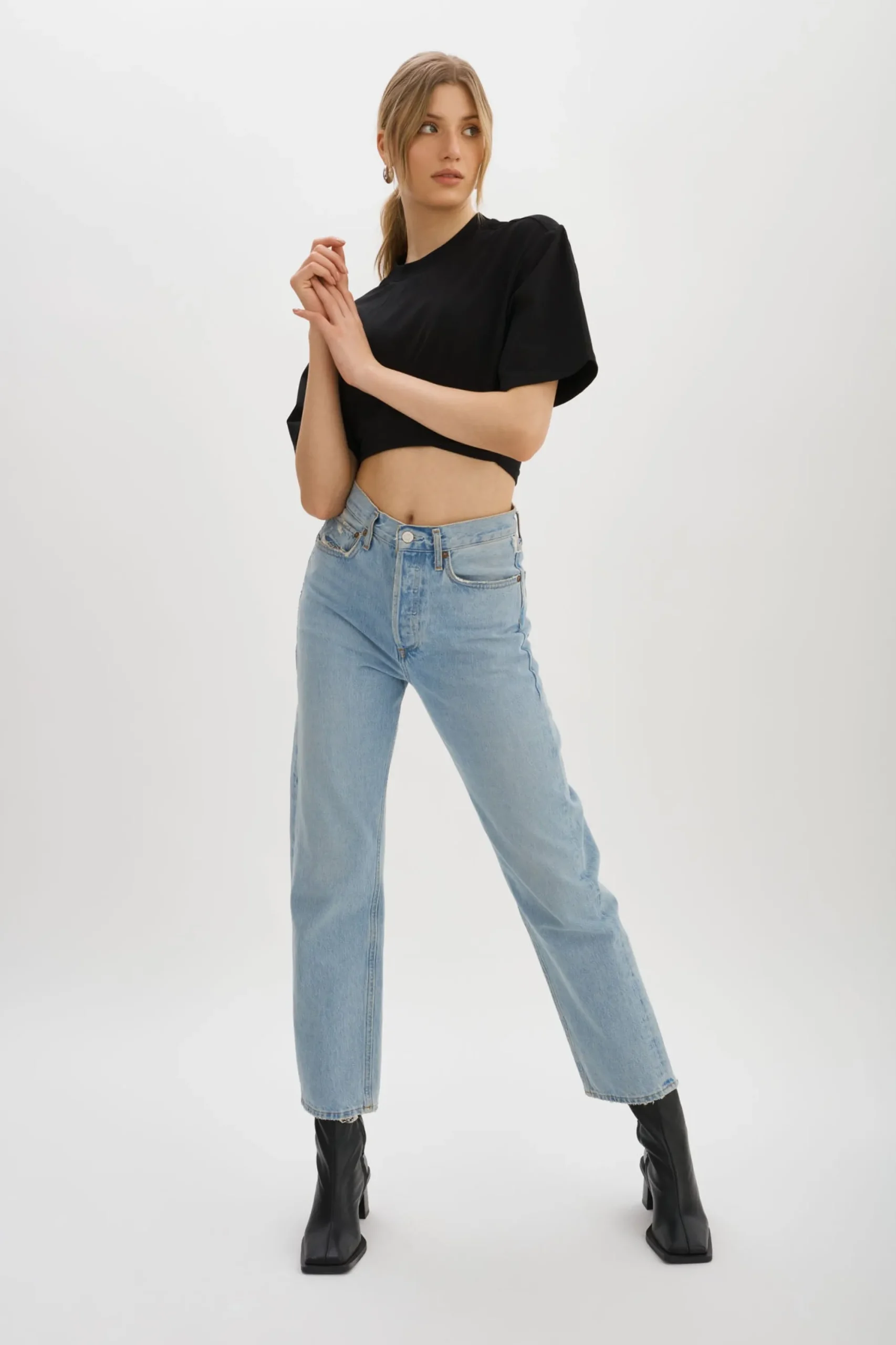 Discount LAMARQUE NAIA | Cropped Tee Black