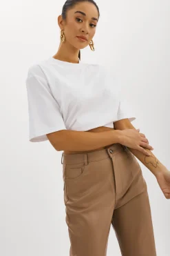 Best Sale LAMARQUE NAIA | Cropped Tee White