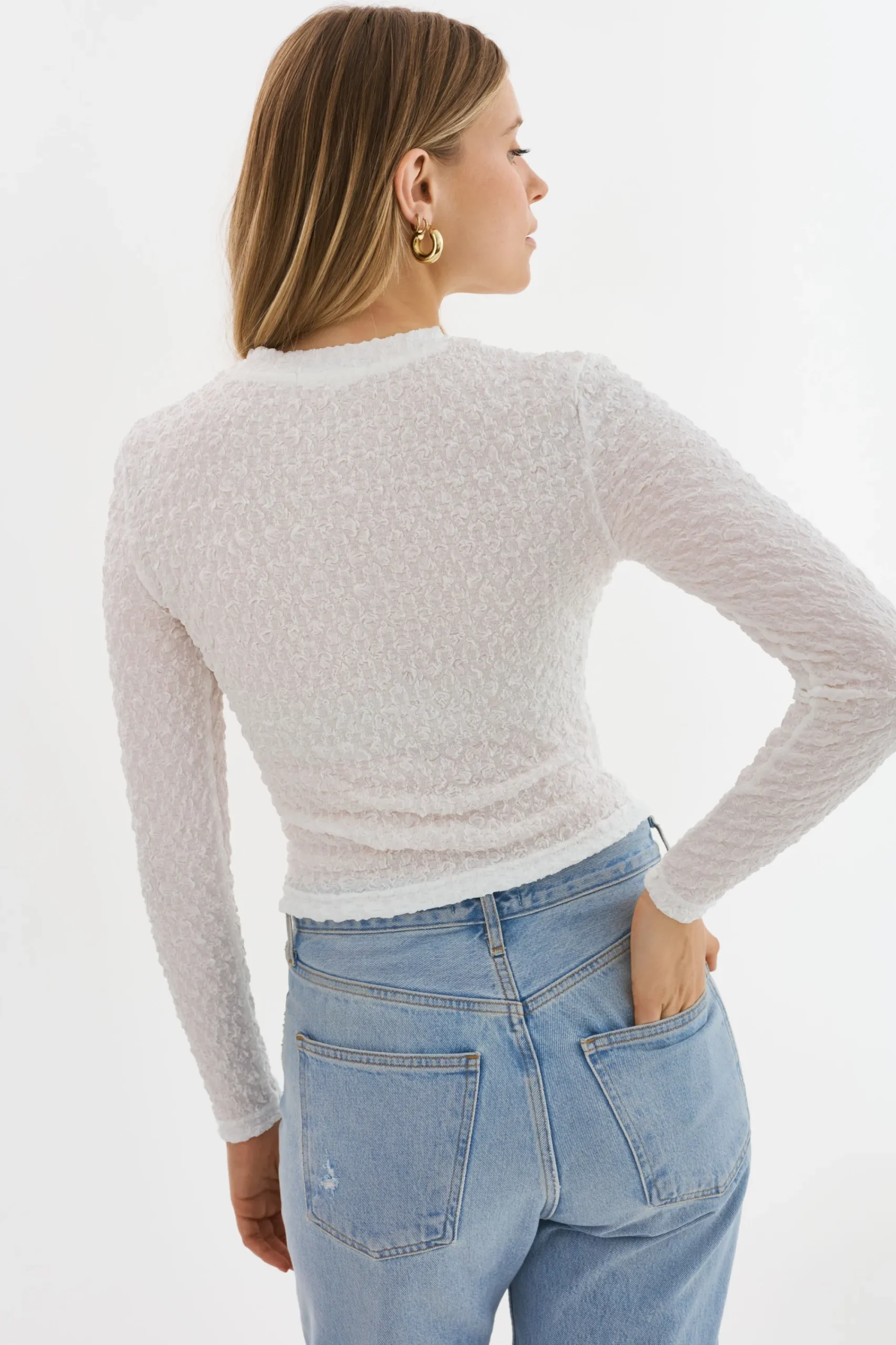 Discount LAMARQUE NANDRA | Longsleeve Top White