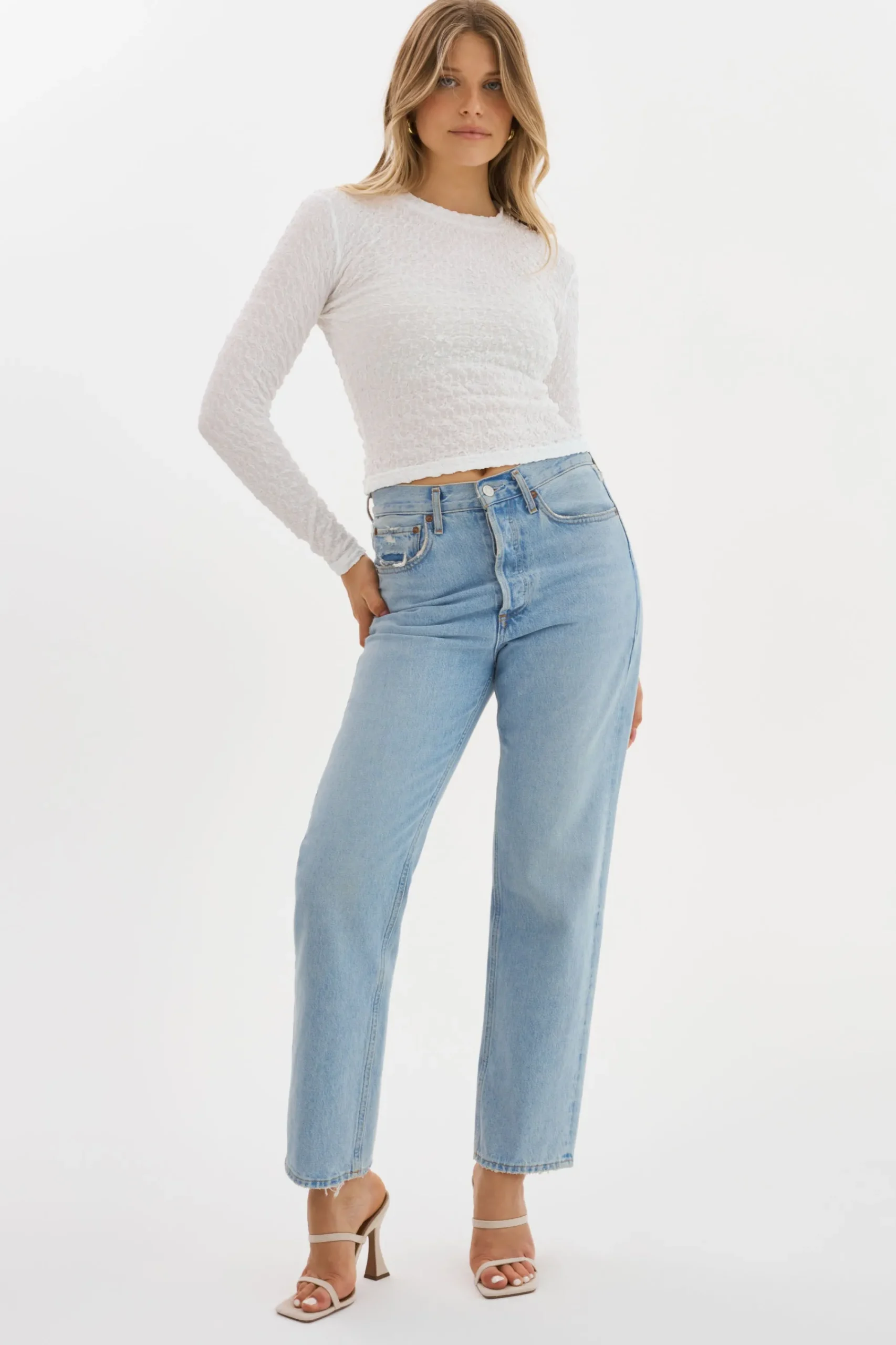 Discount LAMARQUE NANDRA | Longsleeve Top White
