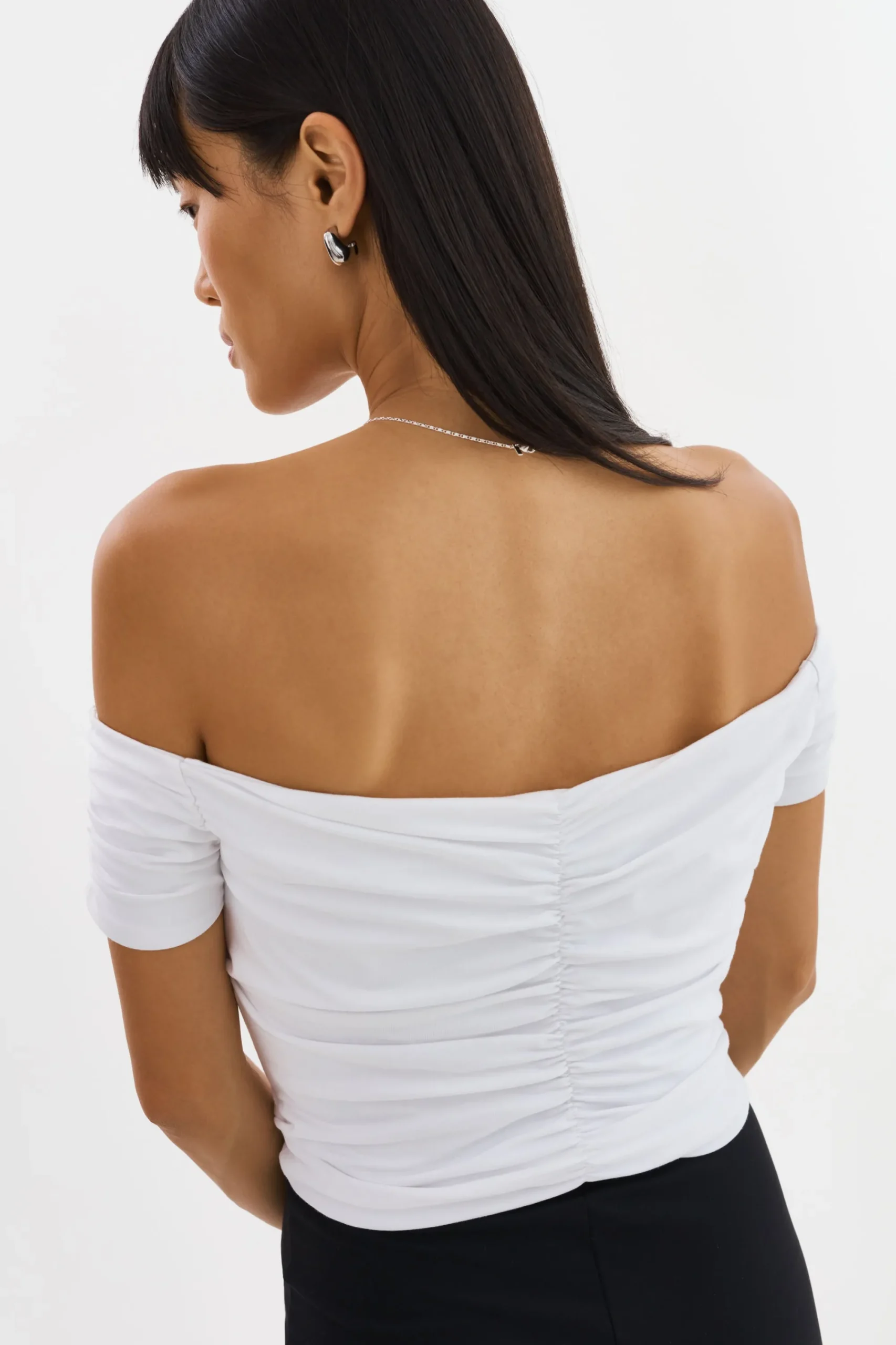 Store LAMARQUE NINA | Ruched Top White
