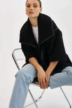Sale LAMARQUE OHANNA | Sherpa Coat Black
