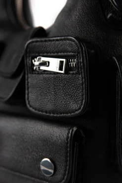 Best Sale LAMARQUE OLESIA | Mini Leather Cargo Bag Black