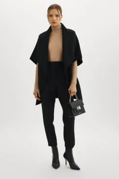 Best LAMARQUE PENELOPE | Double Face Wool Coat Black