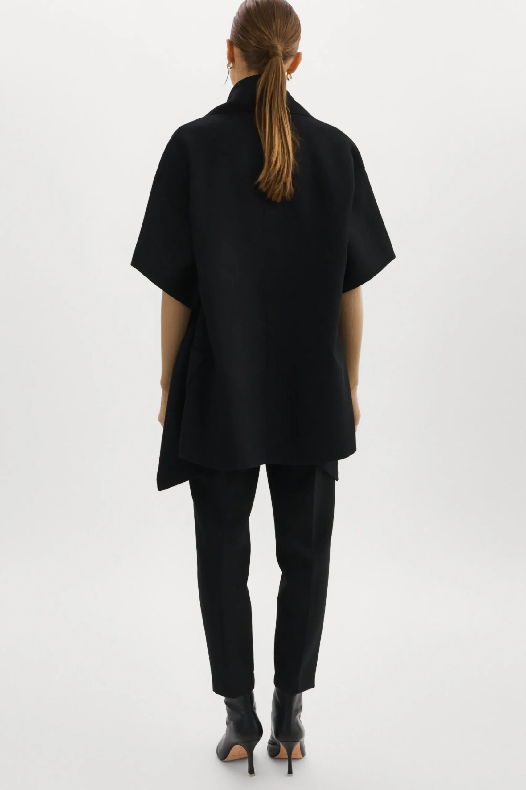 Best LAMARQUE PENELOPE | Double Face Wool Coat Black