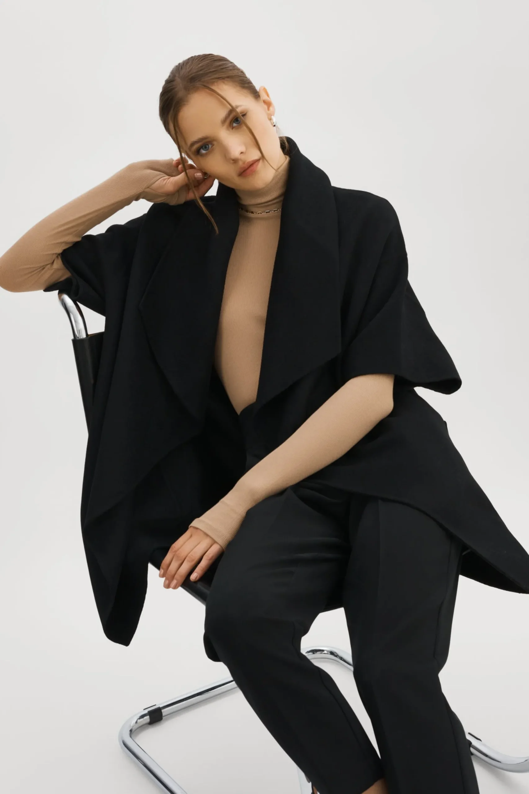 Best LAMARQUE PENELOPE | Double Face Wool Coat Black