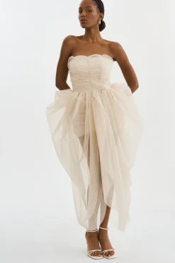Outlet LAMARQUE PIXIE | Tulle Dress Light Beige