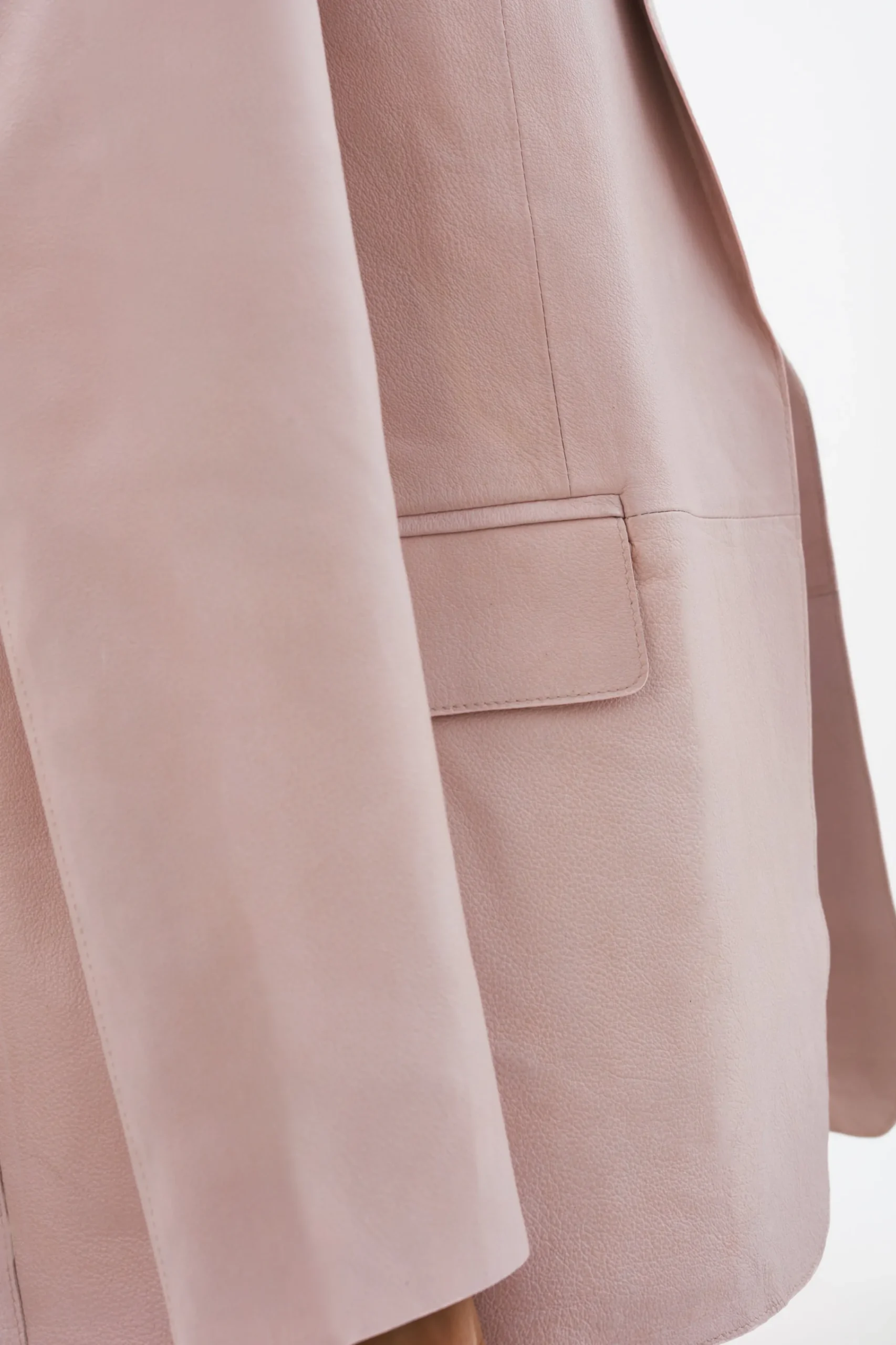 Discount LAMARQUE QUIRINA | Leather Blazer Rose