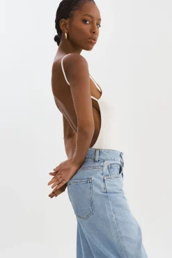 Sale LAMARQUE RENATA | Knit Bodysuit Off White