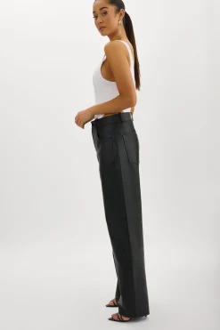 Best Sale LAMARQUE RIDA | Horseshoe Leather Pants Black