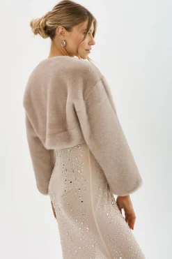 Sale LAMARQUE ROWDIE | Faux Fur Jacket Vintage Frost