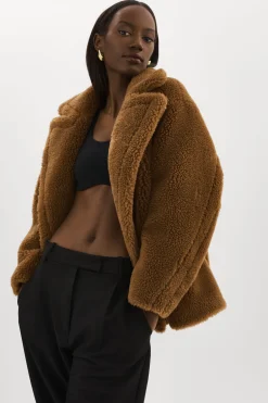 Store LAMARQUE SOPHIE | Sherpa Jacket Brown