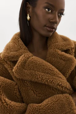 Store LAMARQUE SOPHIE | Sherpa Jacket Brown