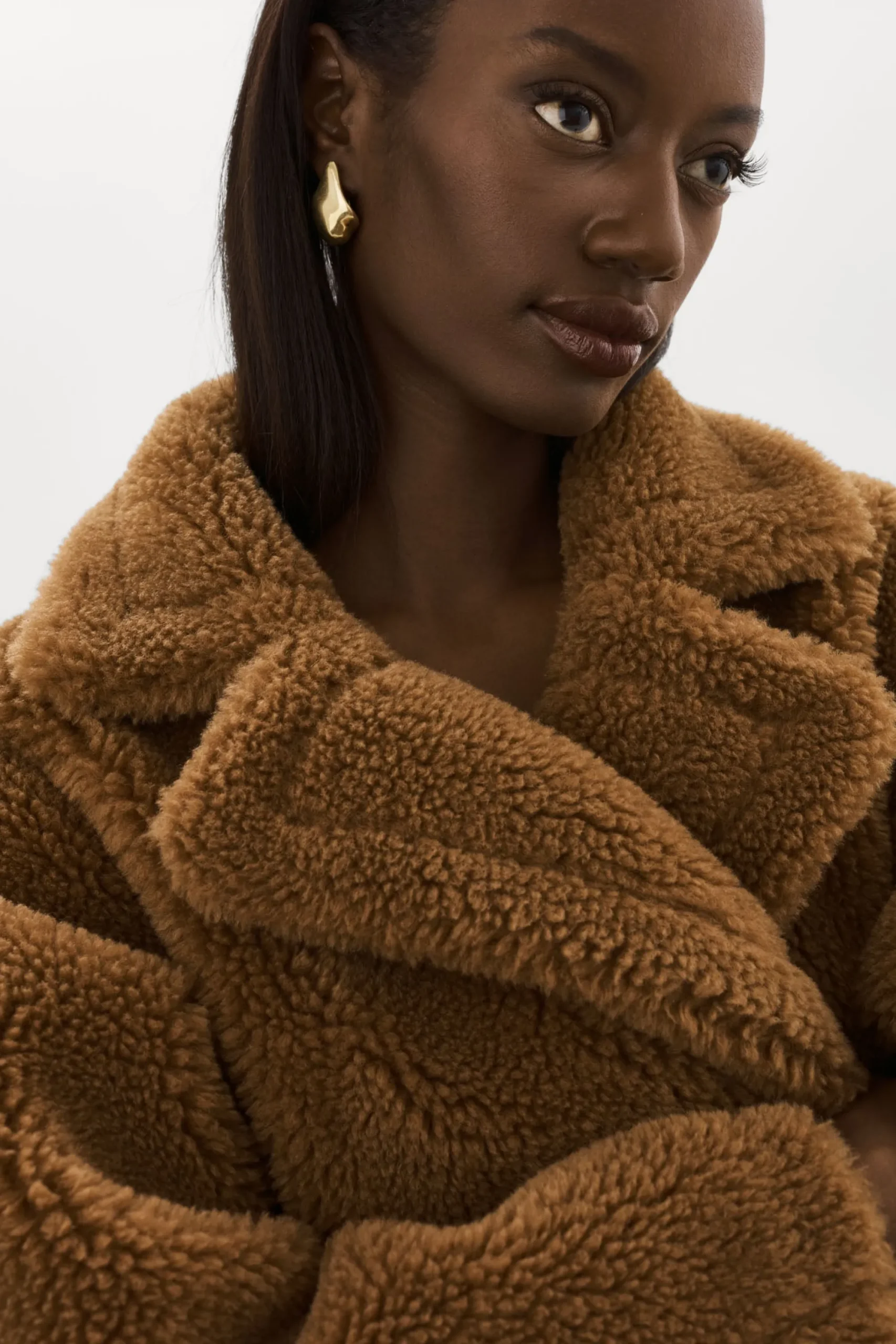Store LAMARQUE SOPHIE | Sherpa Jacket Brown