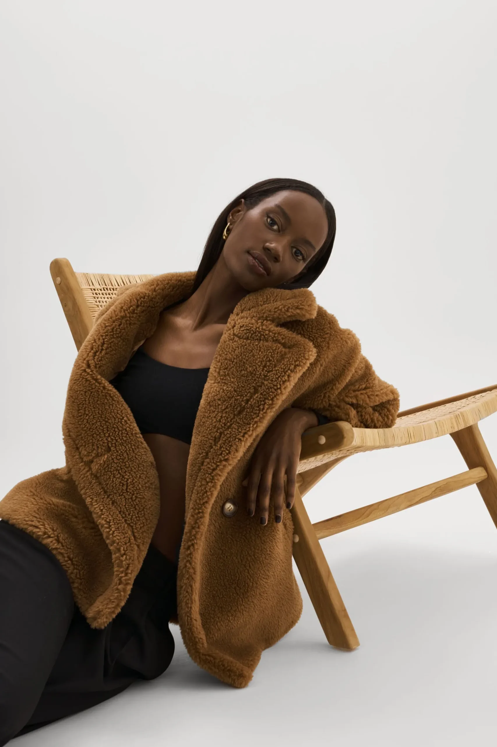 Store LAMARQUE SOPHIE | Sherpa Jacket Brown