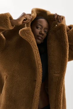 Store LAMARQUE SOPHIE | Sherpa Jacket Brown