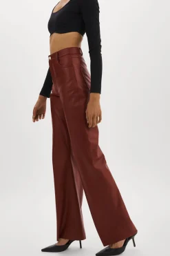 Sale LAMARQUE TAVI | Faux Leather Pants SYRAH