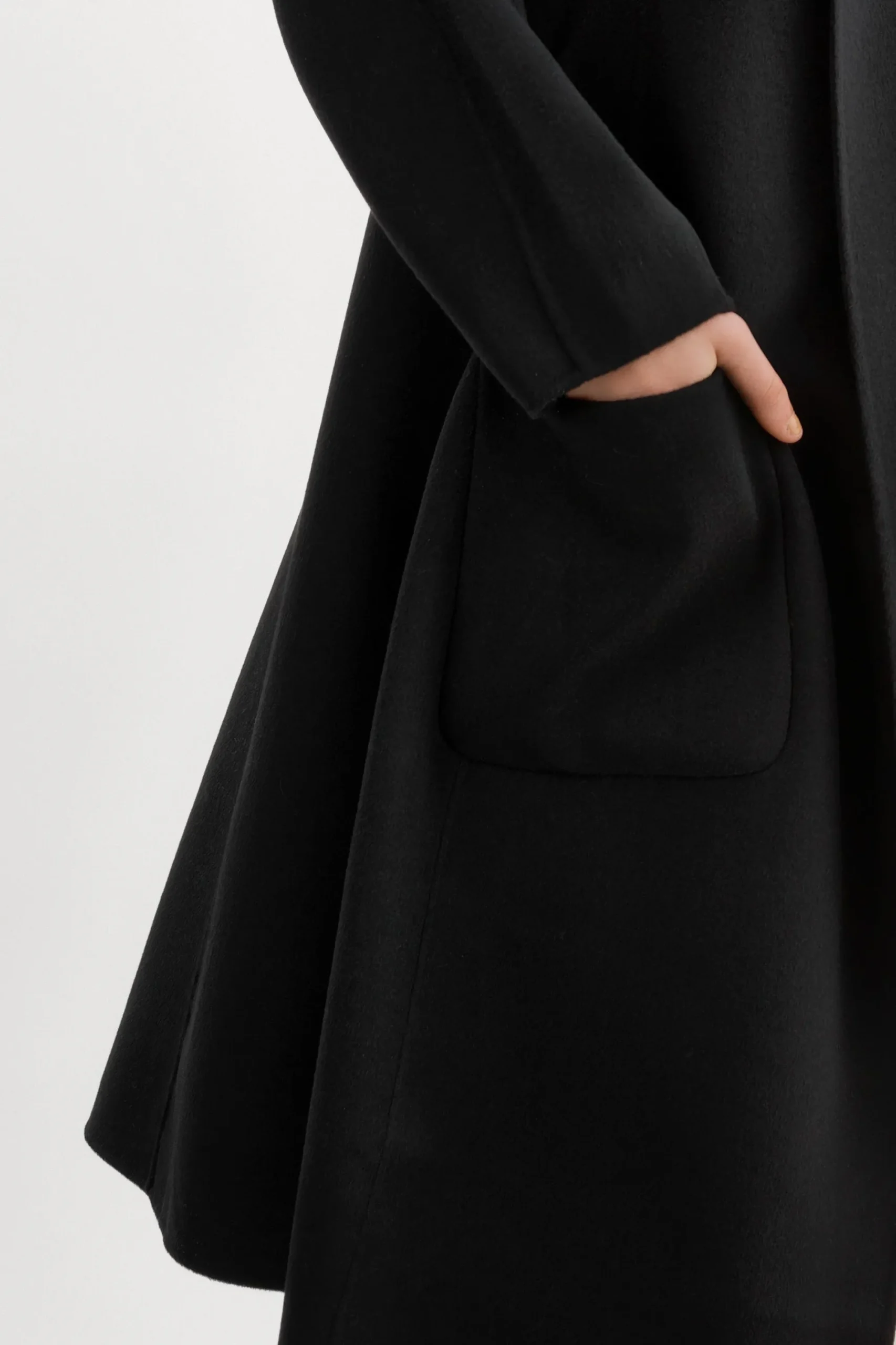 Cheap LAMARQUE THARA | Shawl Collar Wool Coat Black
