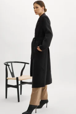 Online LAMARQUE VANESSA | Wool Coat Black
