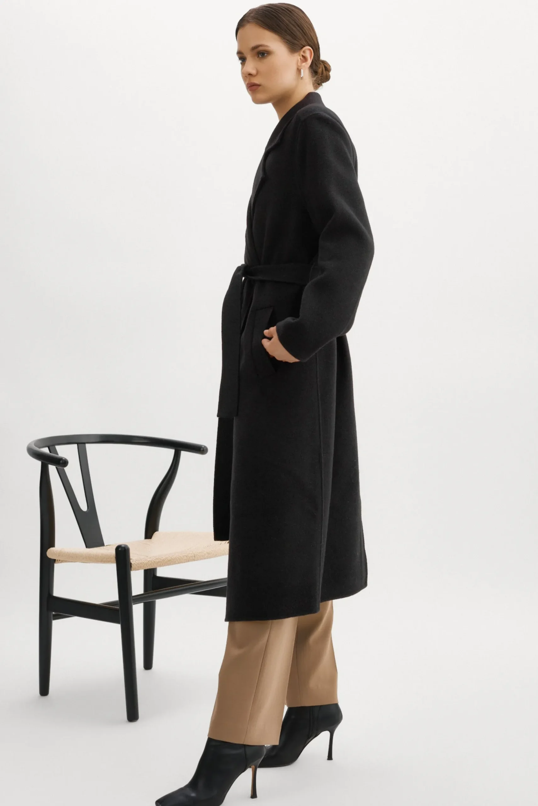 Online LAMARQUE VANESSA | Wool Coat Black