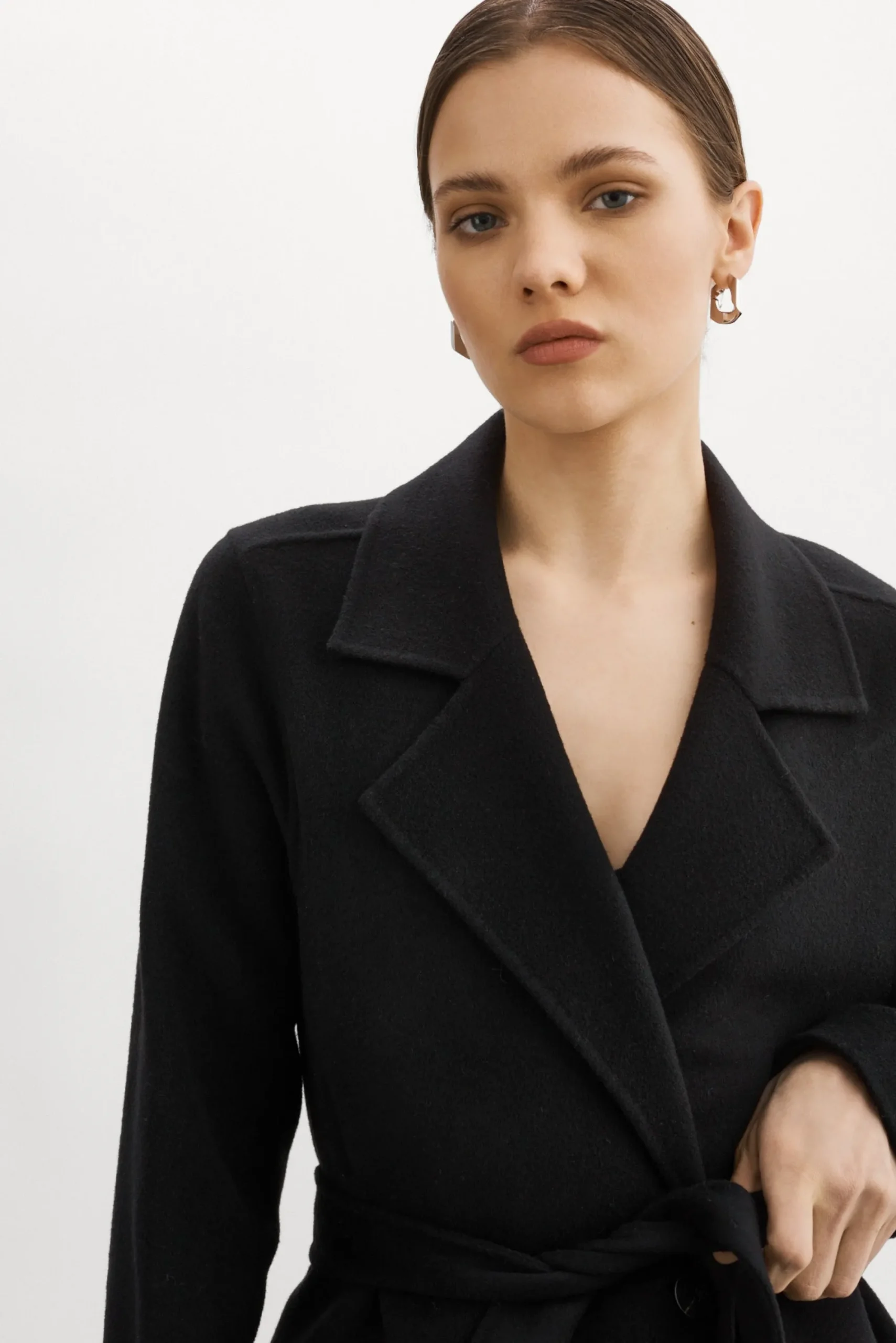 Online LAMARQUE VANESSA | Wool Coat Black