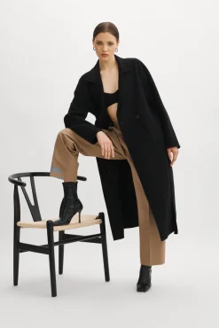 Online LAMARQUE VANESSA | Wool Coat Black