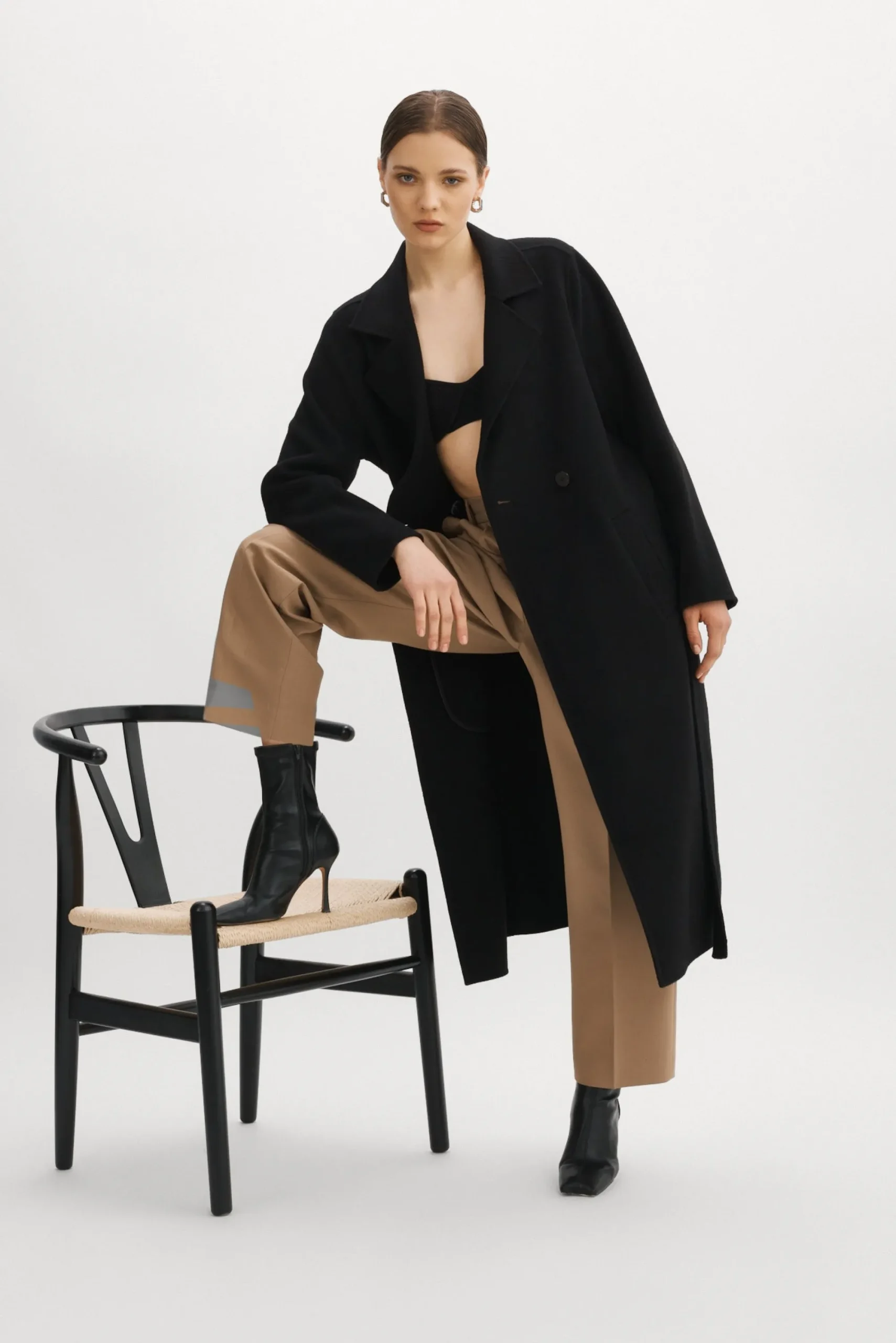 Online LAMARQUE VANESSA | Wool Coat Black