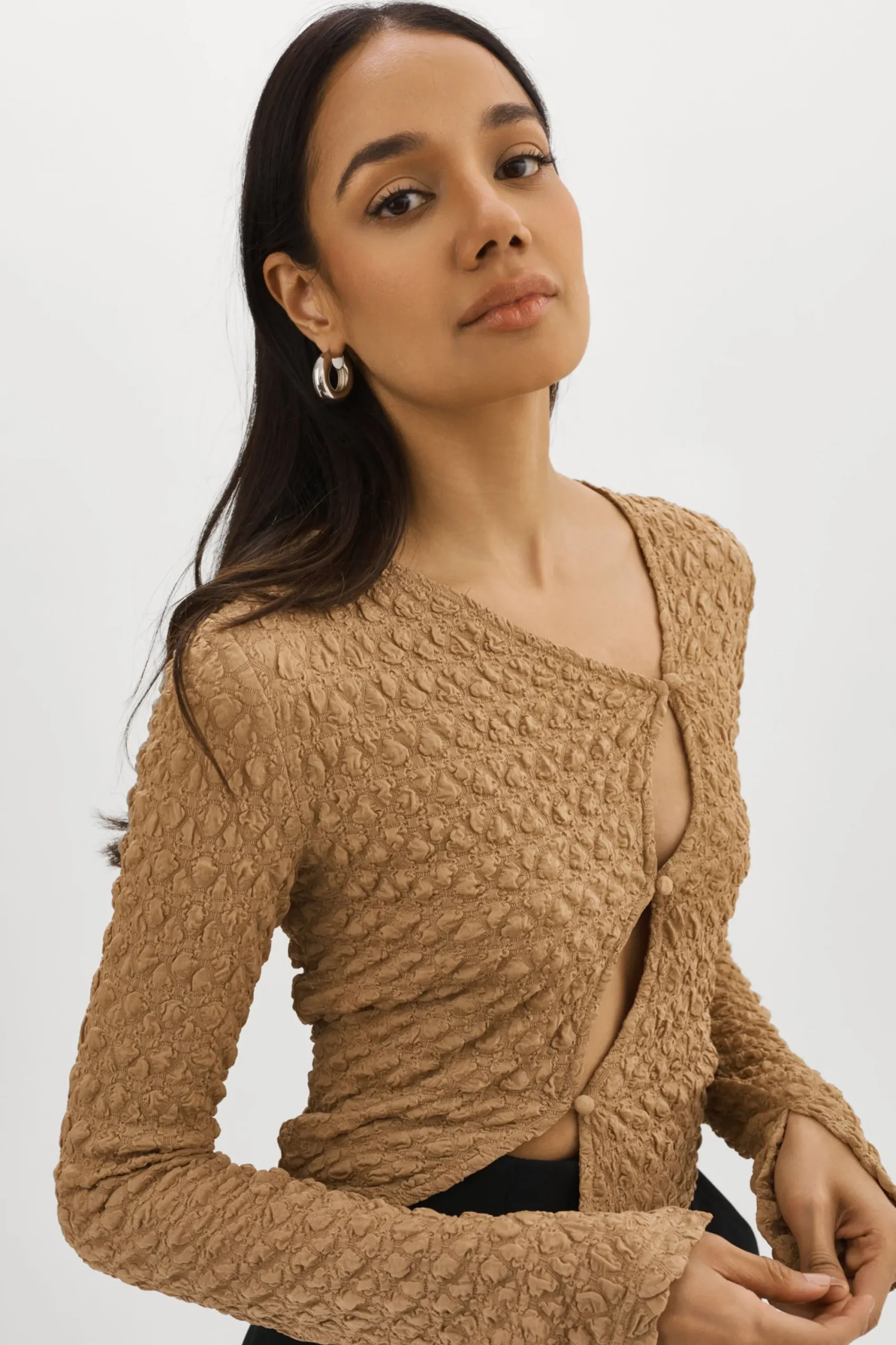 Hot LAMARQUE VENERA | Cut-Out Top WHEAT