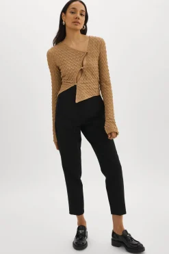 Hot LAMARQUE VENERA | Cut-Out Top WHEAT
