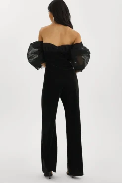 Store LAMARQUE VLADANA | Faux Leather Jumpsuit Black