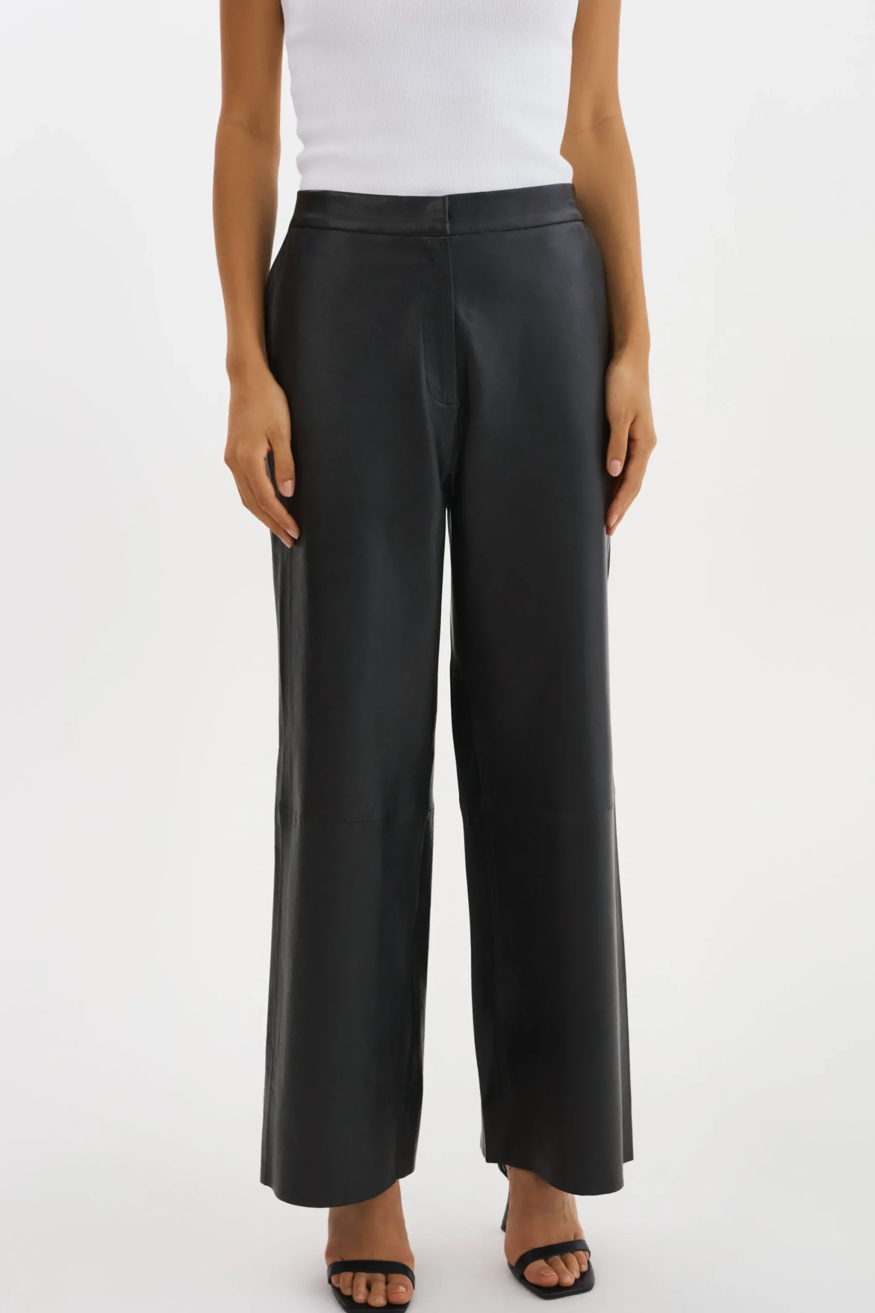 Cheap LAMARQUE YAREN | Leather Pants Black