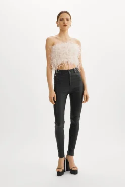 Online LAMARQUE ZAINA | Feather Bustier Bone