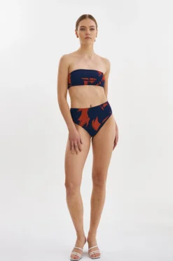 Store LAMARQUE ZINIA | High-Waisted Swimsuit Bottom Floral
